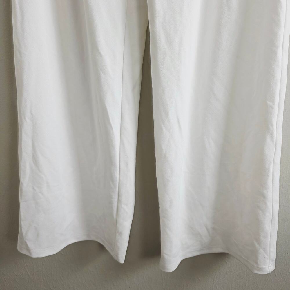 Lulus Enticing Endeavors White Two-Piece Jumpsuit - Wide Leg Bridal Set Size M - Picture 6 of 16